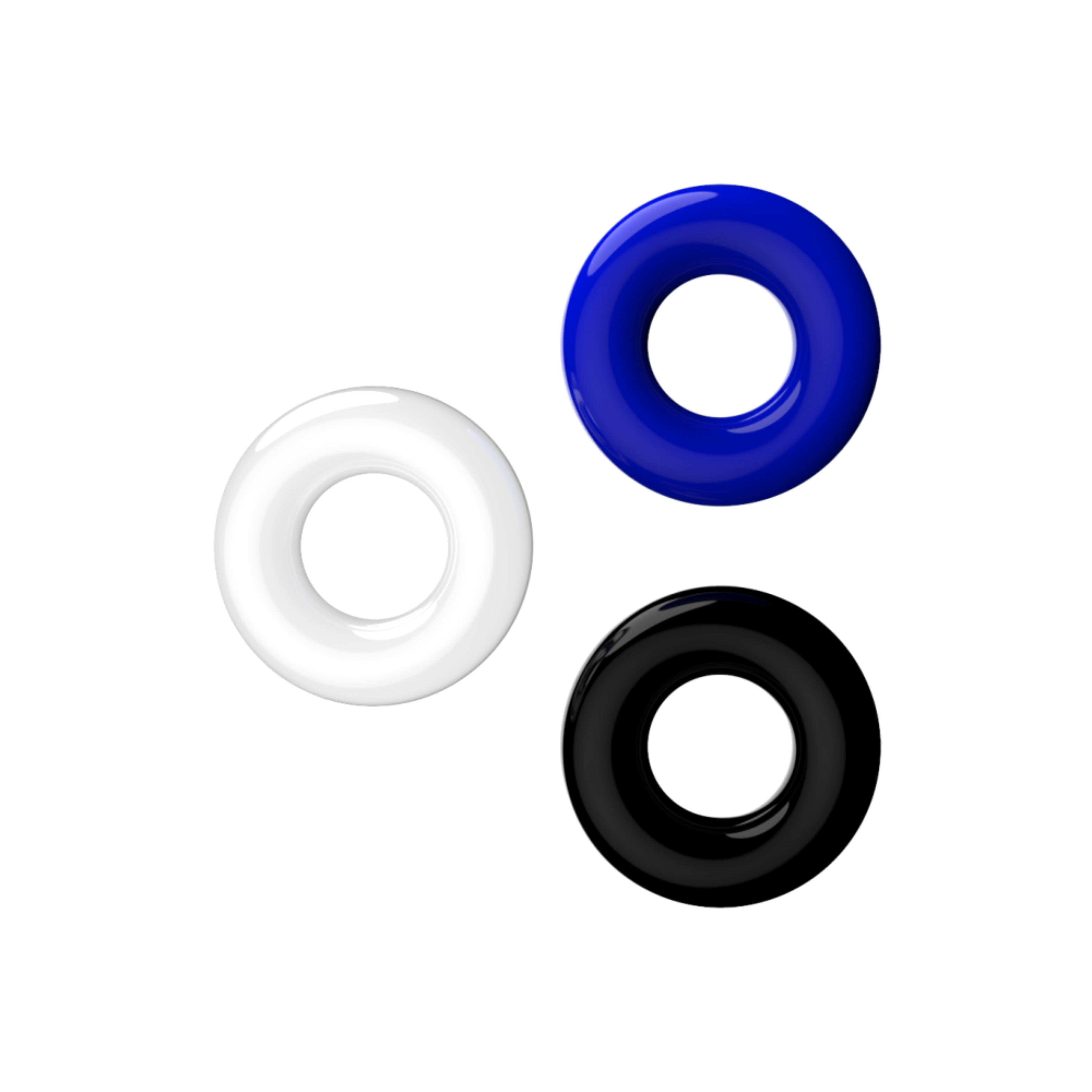 Example gift: JoyRings Doughnut Cock Rings (3 Pack)